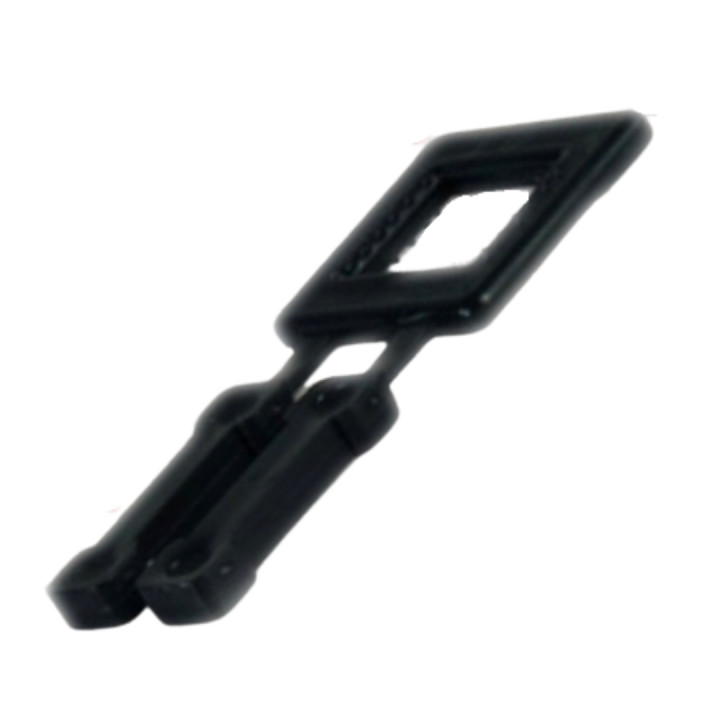 Plastic Buckles 16S Black for manual strapping